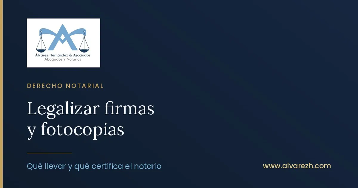 Imagen de portada del artículo: Firma legalizada o fotocopia legalizada: cuál le piden
