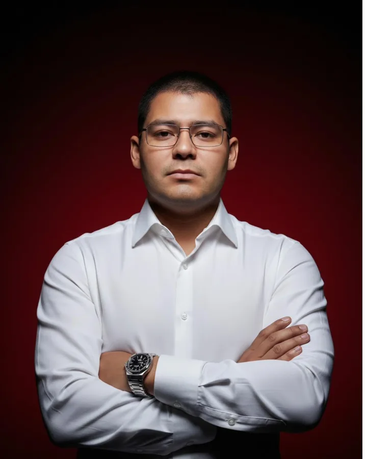 Retrato del Lic. Sergio Alvarez, Abogado y Notario